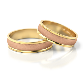 Preview: Stelmach Trauringe Weiss-Gelbgold Aschaffenburg 029